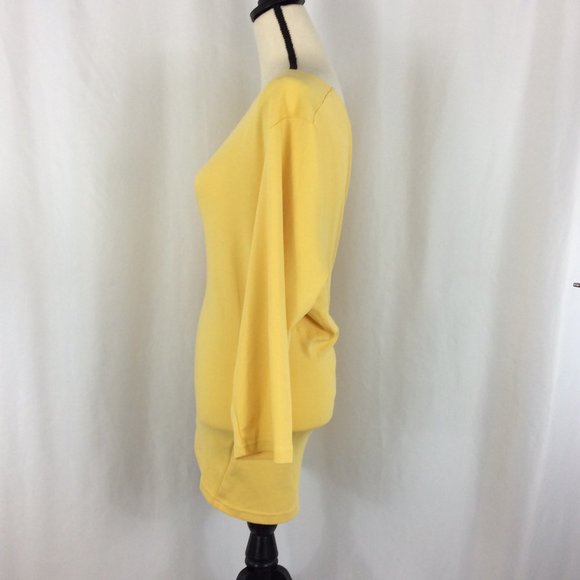 Karen Scott Warm Gold Tunic 206A - Picture 2 of 6